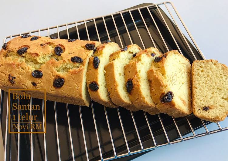 Bagaimana Membuat Bolu Santan 1 Telur (No Mixer), Menggugah Selera