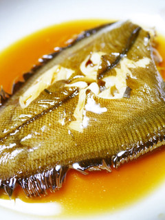 A picture of Mom's Simmered Flounder.
