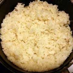 A picture of Brazilian Style Stovetop White Rice.