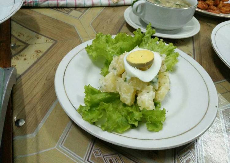 Resep Potato Salad Bikin Manjain Lidah