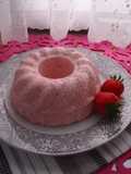 Light and Airy Strawberry Mousse with White Wine