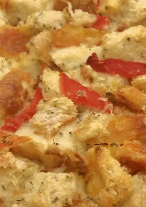A picture of Foccacia Stuffing.