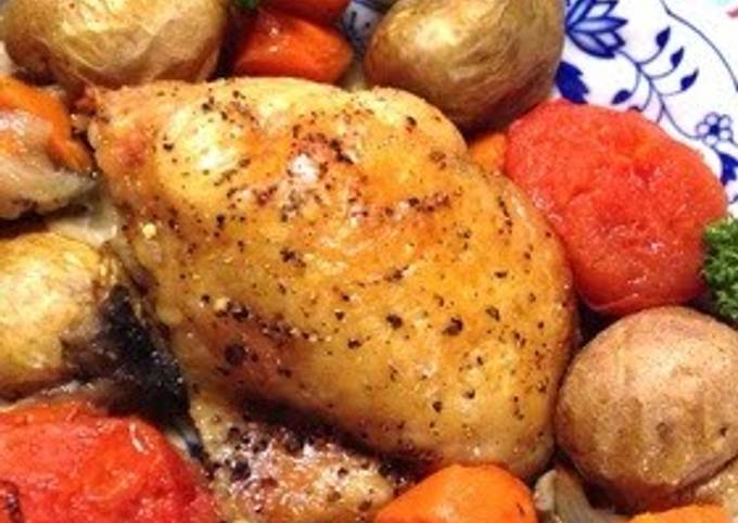 Roast Chicken for Holiday Dinner