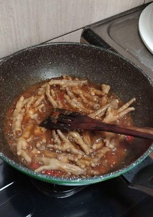 Foto resep Ceker Pedas Manis