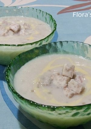 跟著阿基師作西米露--芋頭椰香西米露 的食譜成品照片