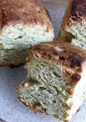 A picture of Scones Made With Yeast & Avocado.