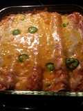 Turkey enchiladas!