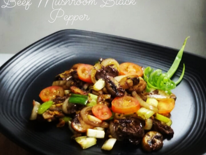 Anti Ribet, Buat Beef Mushroom Black Pepper Untuk Jualan