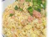 leek fried rice