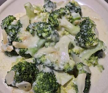 Latest Recipe Creamy Sauce Broccoli Very Delicious