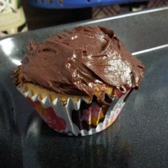 A picture of Boston Cream Cupcakes.