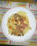 Cuscús con pollo a las hierbas provenzales