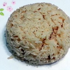 A picture of Oyster Sauce Rice.