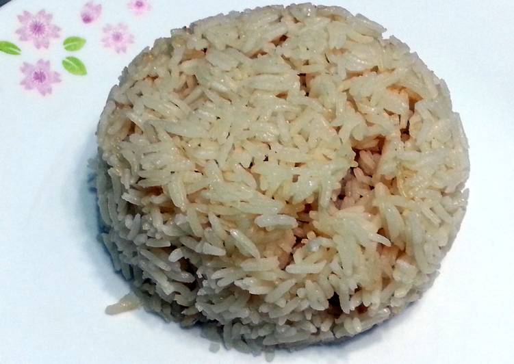 Steps to Make Favorite Oyster Sauce Rice