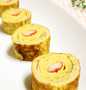 Easy Steps to Prepare|Recipe} For Bentos: Crab Stick Tamagoyaki Flavored with Soup Stock and Mayonnaise Anti-Fail