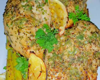 New Recipe Mikes Garlic Lemon Herbed Chicken Delicious Nutritious