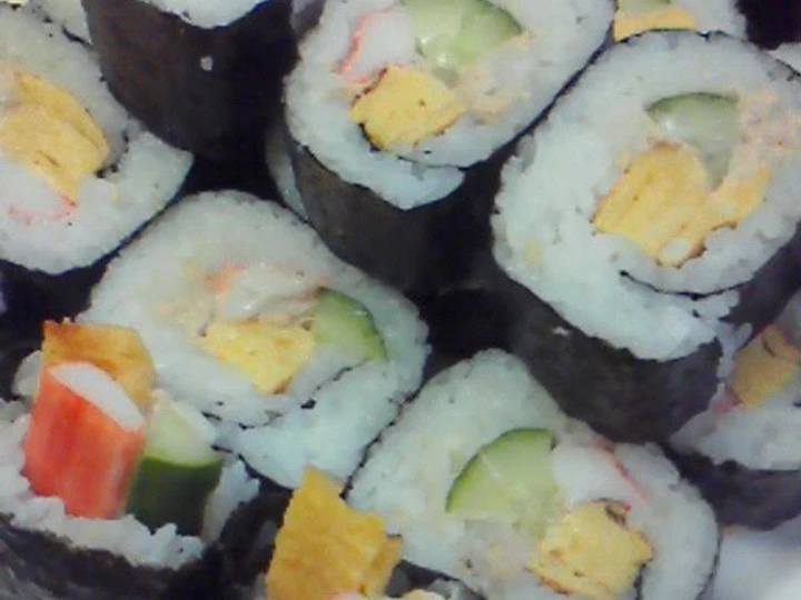 Easy Ways Make|Recipe} So Delicious! My Salad Sushi Rolls, Tasty