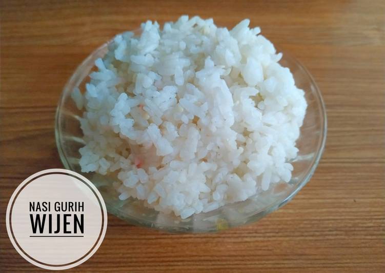 Cara Menyegarkan LezatNasi Gurih Wijen