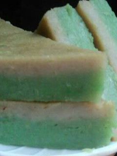 Foto resep Cake Ubi Pandan