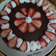 تارتولات بكريمة الشوكولاتة 🍓🍫-レシピのメイン写真