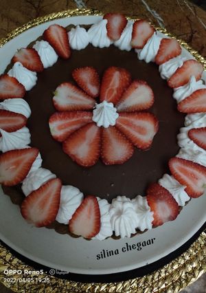 صورة لوصفة تارتولات بكريمة الشوكولاتة 🍓🍫