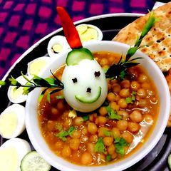 A picture of Chickpea Curry.