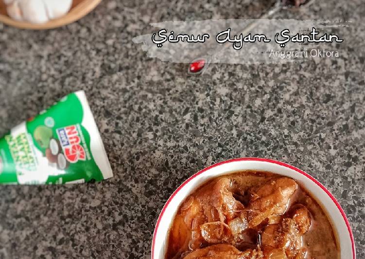 Resep Semur Ayam Santan yang enak