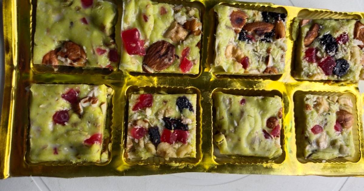 Pan fudge Recipe by Anupama Chaudhary Cookpad