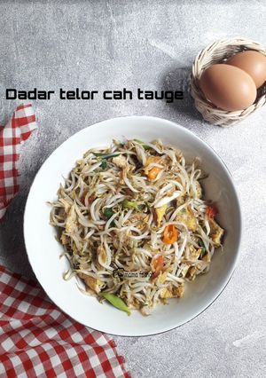 Foto resep Dadar telor cah tauge