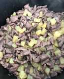 Bistec con papitas (ideal para tacos)