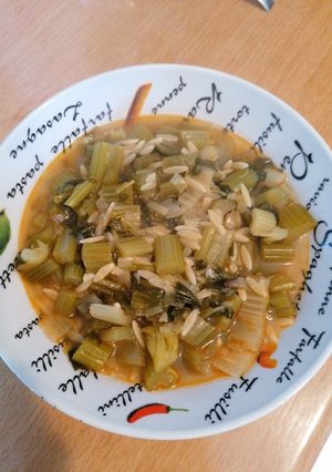 Φωτογραφία της συνταγής Σούπα celery του παππού