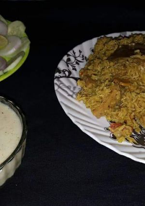 कटहल बिरयानी (kathal biryani recipe in Hindi) रेसिपी मुख्य फोटो