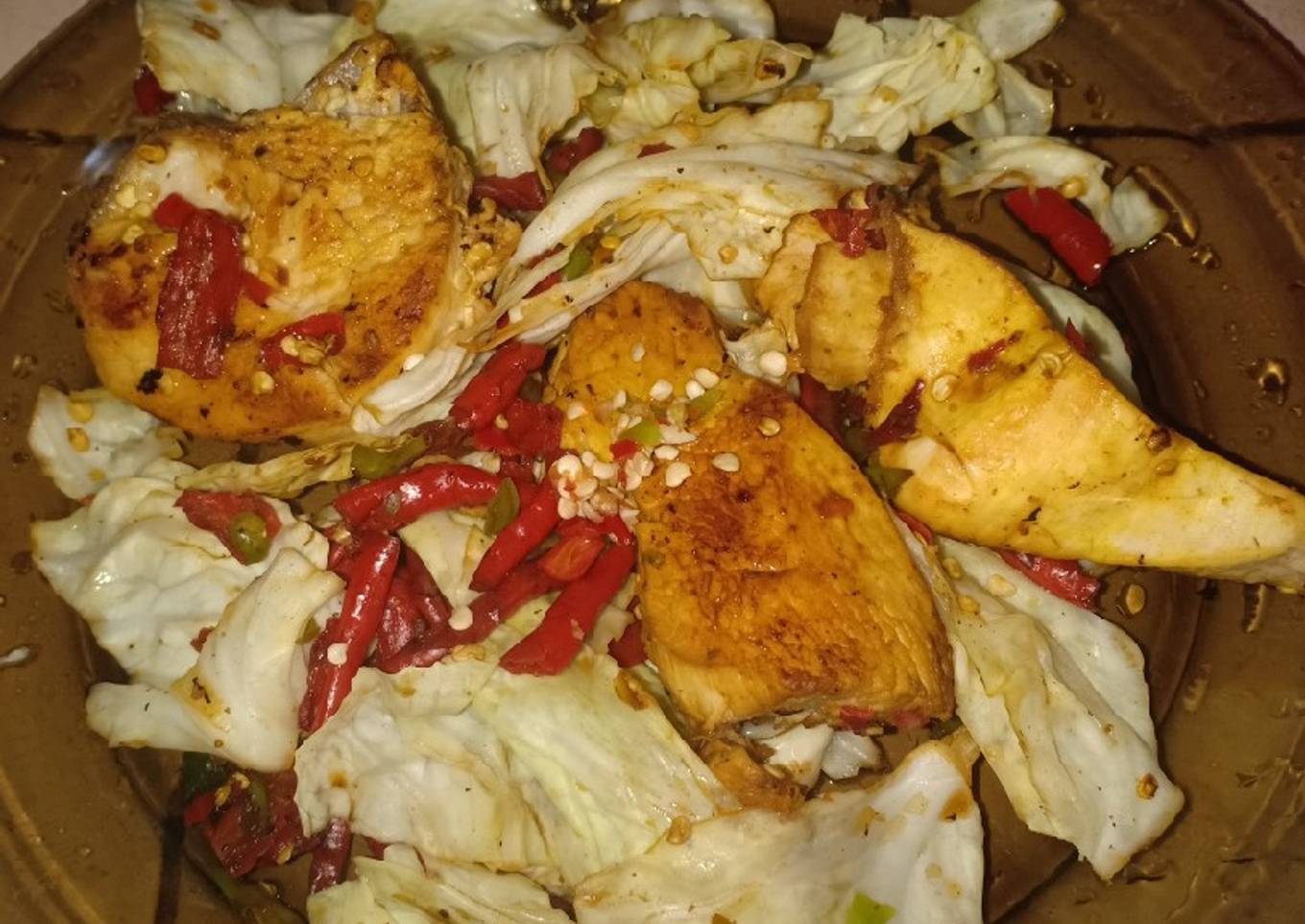 Ayam panggang teflon diet, tanpa garam tanpa minyak!