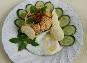 Foto resep Nasi Goreng Daun Mint dan Kemangi