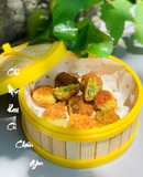 Chả mực rau củ chiên giòn