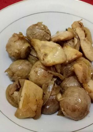 Foto resep Bakso & Ayam Saos Tiram