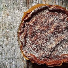 A picture of The easiest chocolate torte.