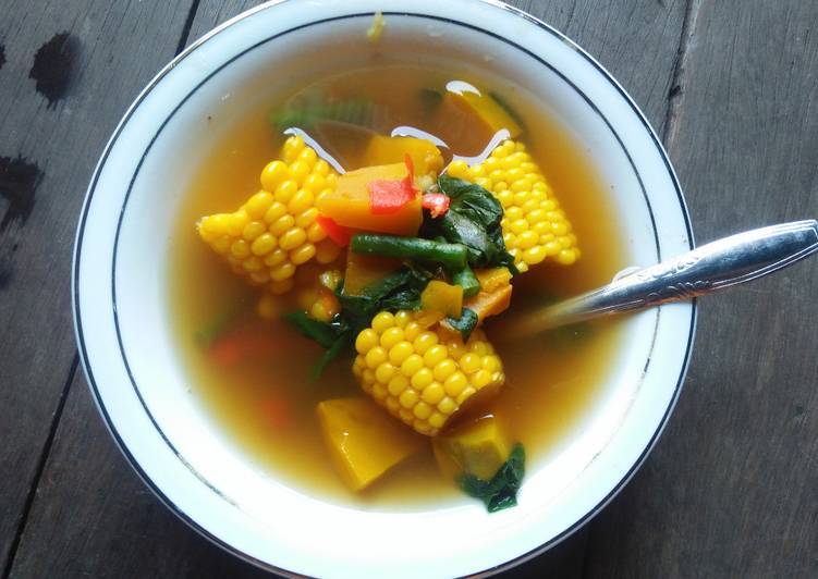 Cara mudah memasak Sayur asem sederhana yang Enak Banget