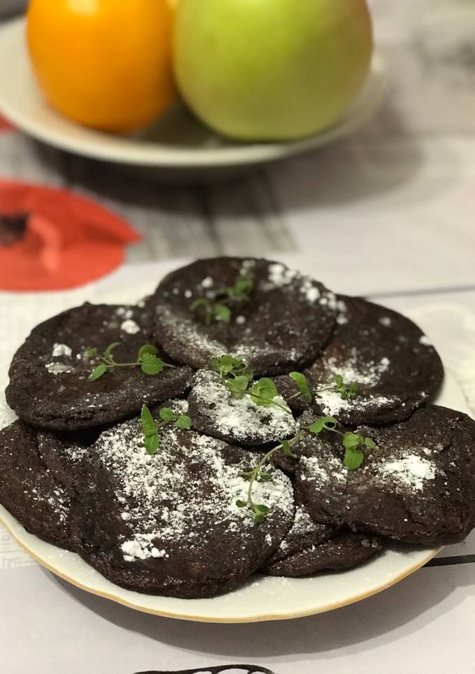 Панкейки з хурми та какао
