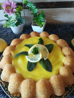 صورة لوصفة كيك بالليمون