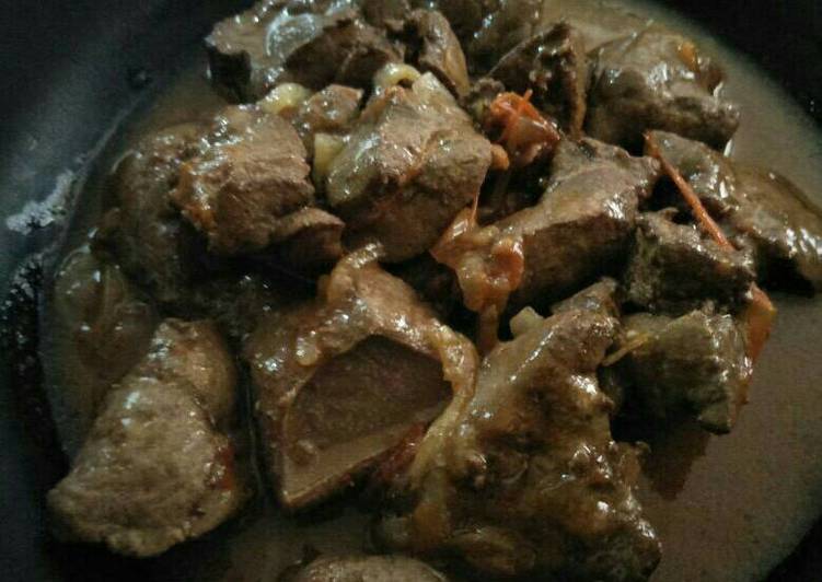 Stewed Liver