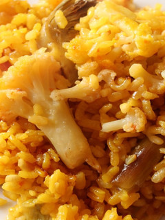 Una foto de Arroz con coliflor