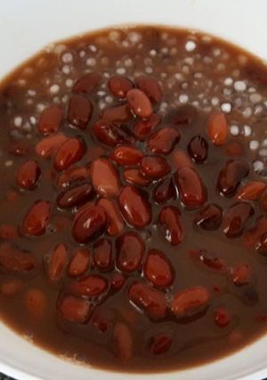 A picture of Red beans soup (sweet) #chinesecooking 红豆汤.