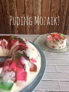 Foto resep Puding Mozaik!