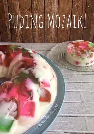 Foto resep Puding Mozaik!