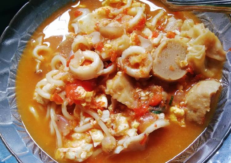 Resep Seblak cumi Endols Anti Gagal