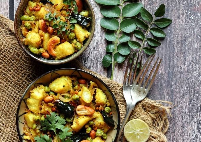 MASALA IDLI (Spicy Stir fried Lentil &amp; Rice Cakes)