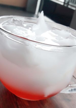 Foto resep Es kelapa segar anti gagal 😃