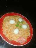 سباغيتي مع بيض السمان 🍝🥚