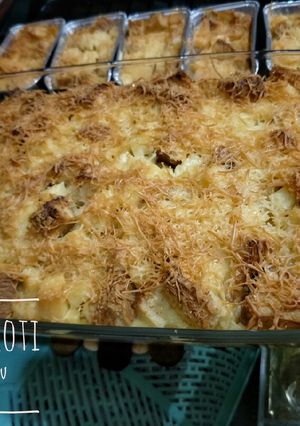 Foto resep Pudding Roti Gandum Keju